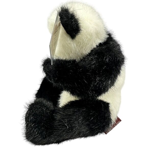 Checkers Panda Bear Teddy TY Attic Collectible 8” Plush Jointed Stuffed Animal - Picture 2 of 7